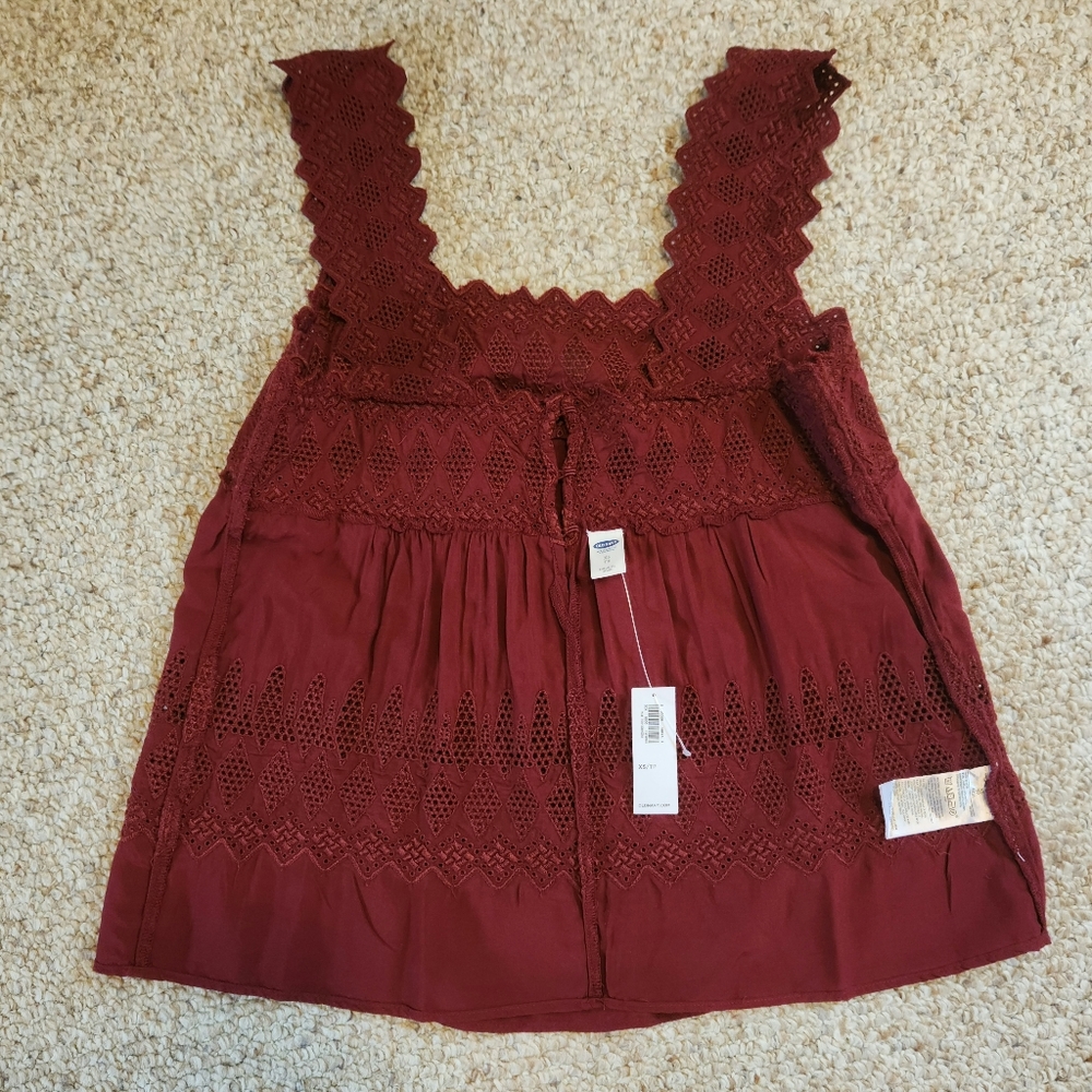 Boho Crocheted Tank - Picture 3 of 5